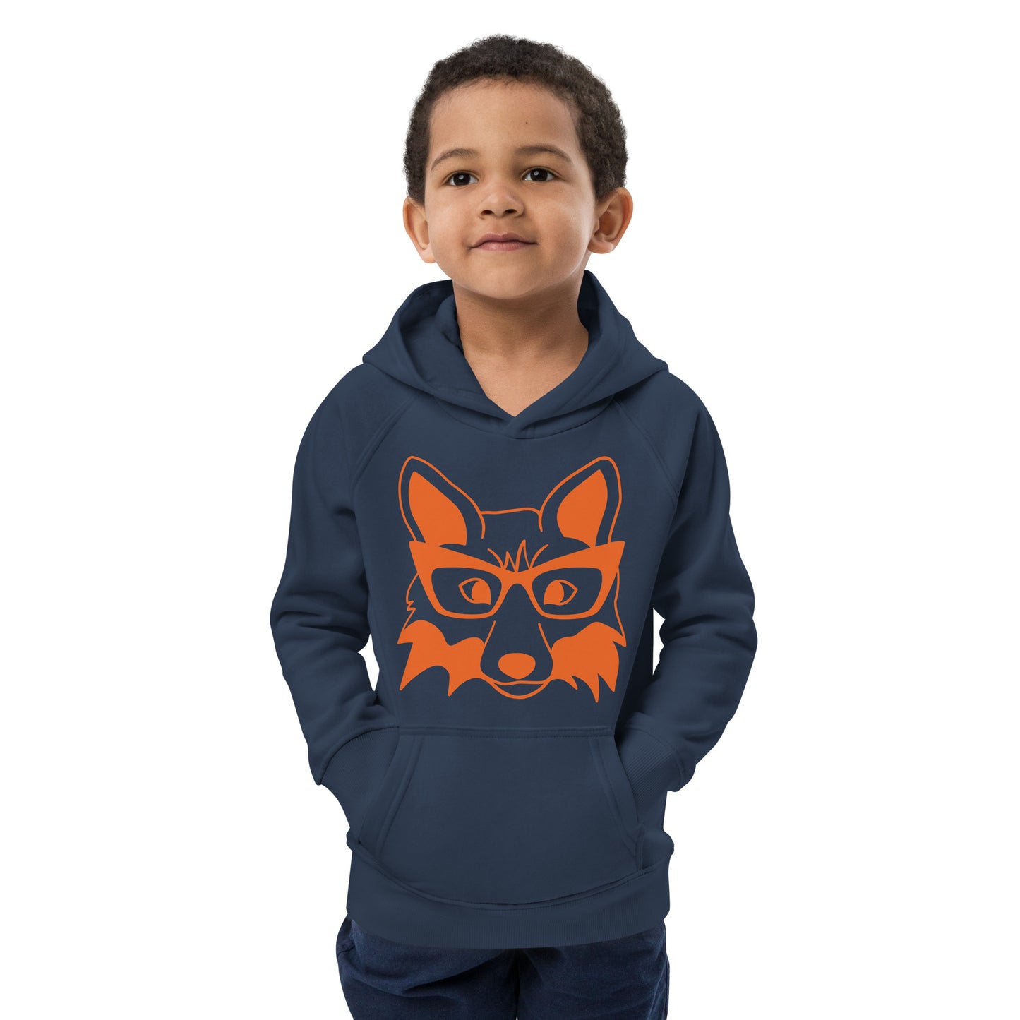 Kids eco fox hoodie