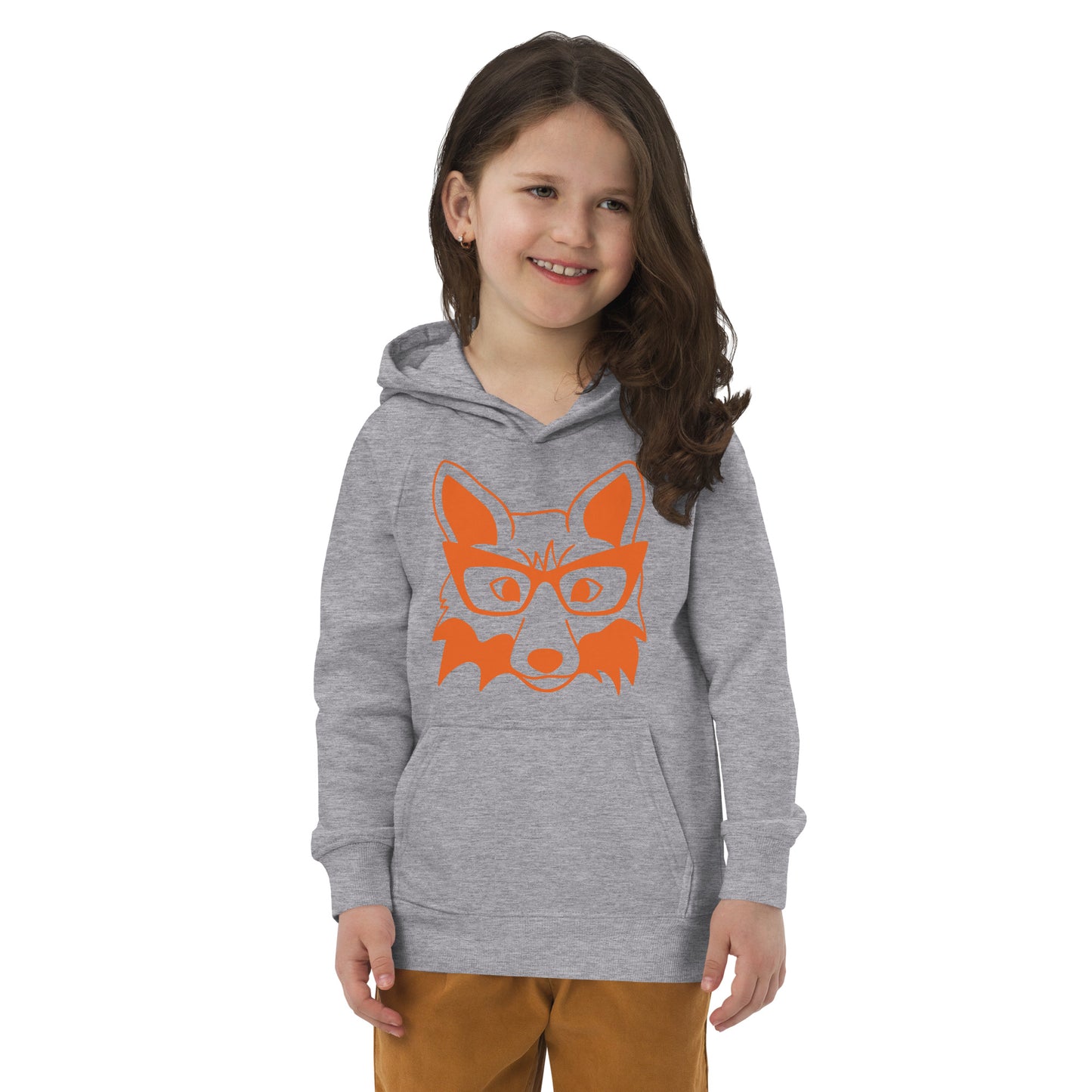 Kids eco fox hoodie